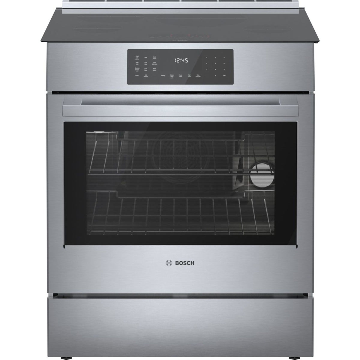 Bosch 800 Series, Induction Slide-in Range - Stainless Steel