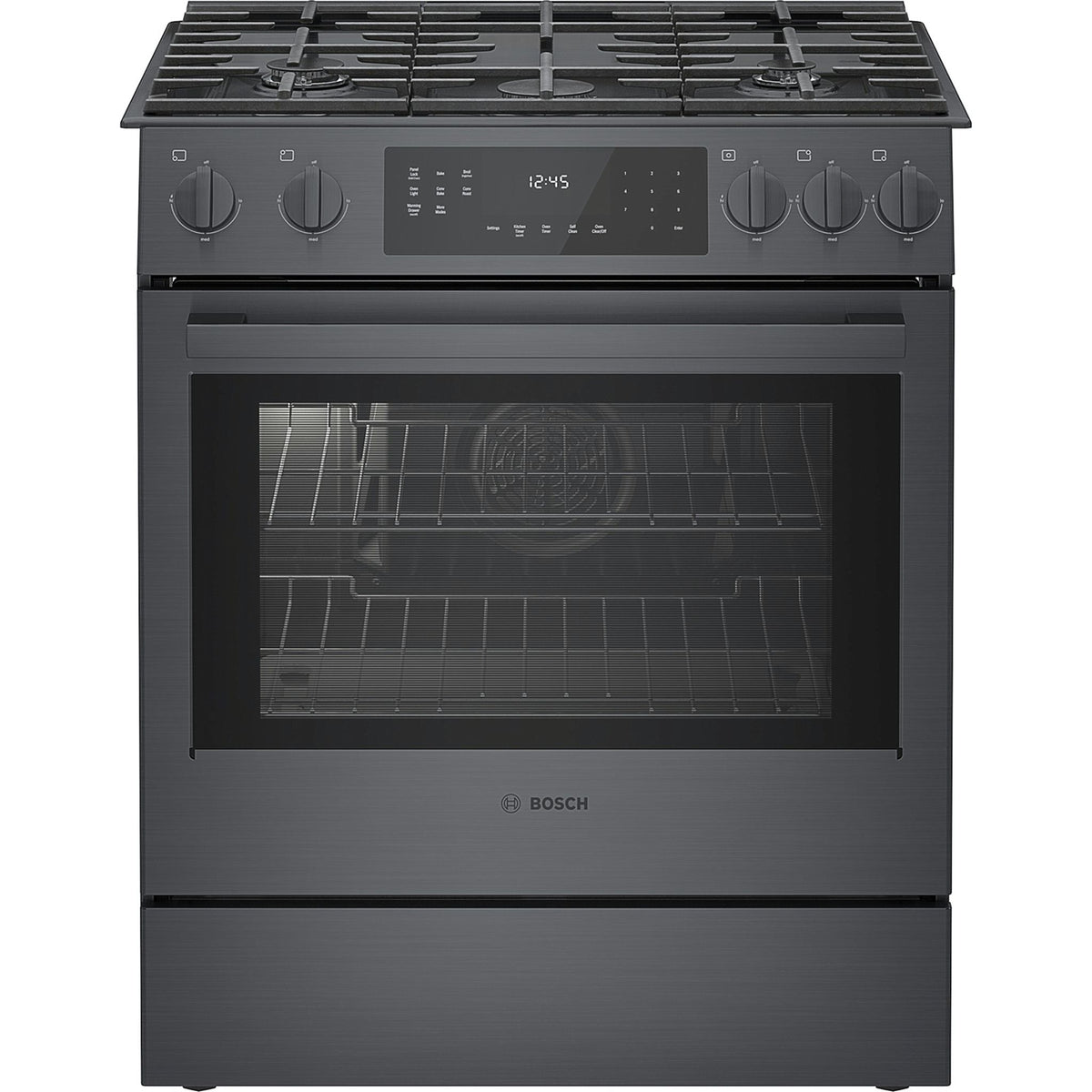 Bosch SlideIn Gas Range (HGI8046UC) Black Stainless Steel Dufresne