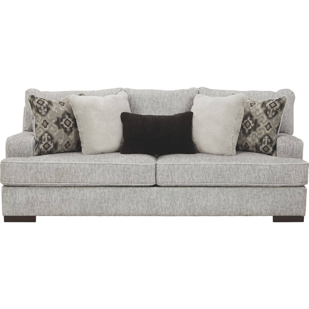 極美品　NARUSA SOFA グレー W1800 D850 H700 Mercado Sofa - Pewter | Dufresne Furniture and Appliances