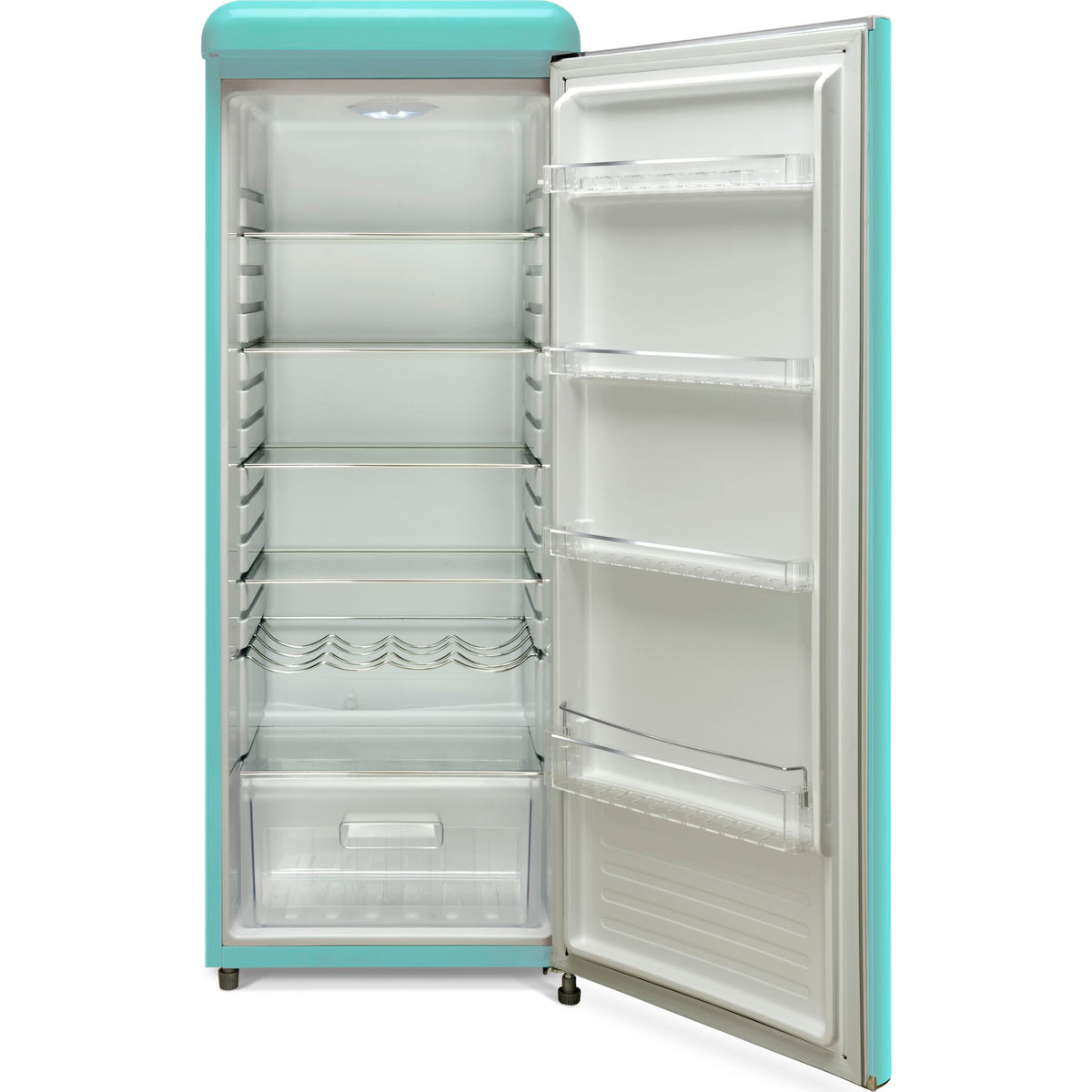 Epic All Fridge (ERAR88TIF) - Turquoise | Dufresne Furniture and