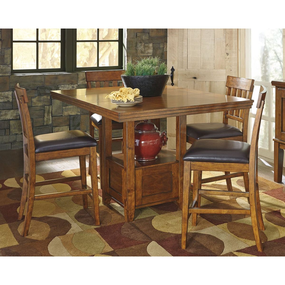 Ralene Counter Dining Set | Dufresne Furniture and Appliances
