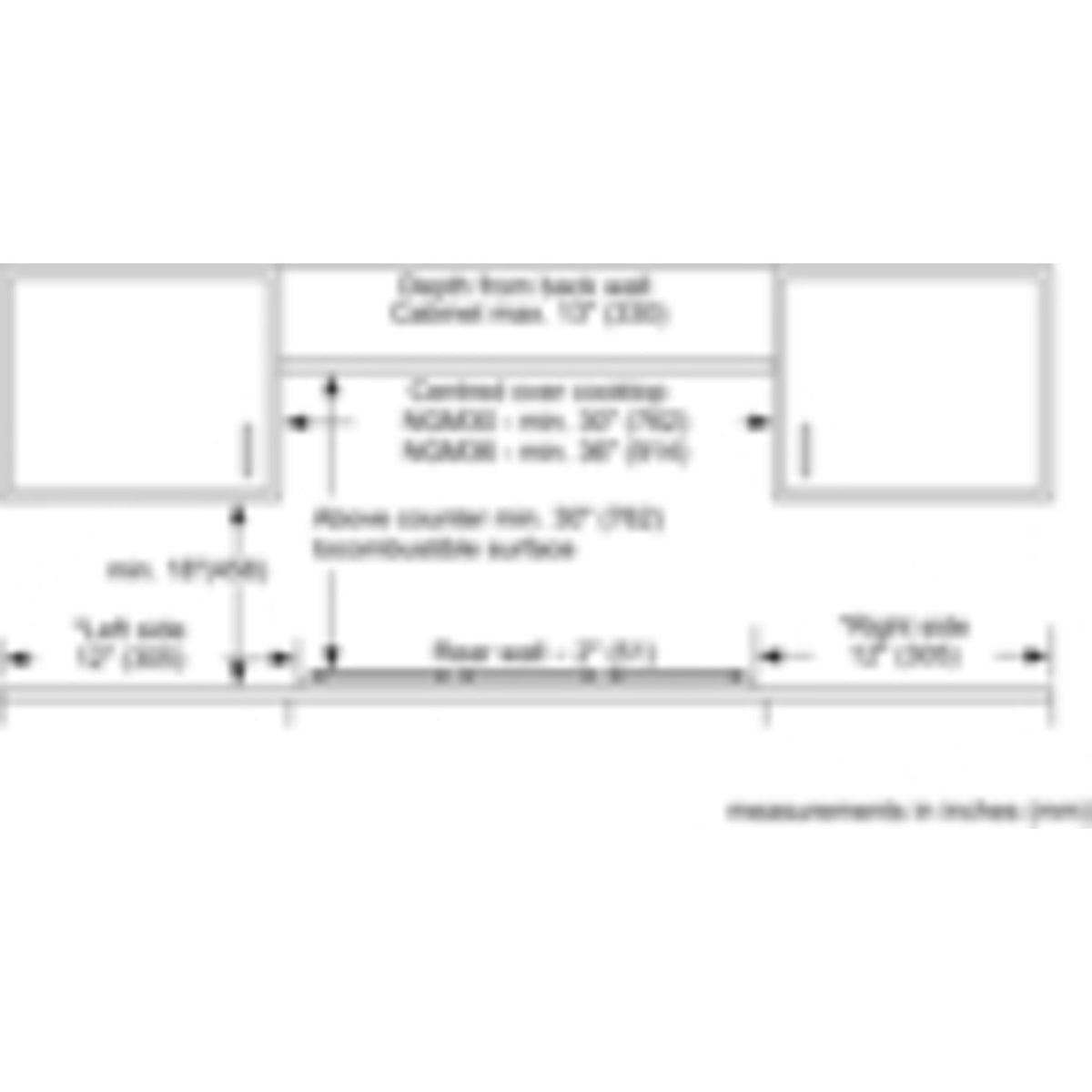 Bosch 36" Gas Cooktop (NGMP656UC) Stainless Steel Dufresne