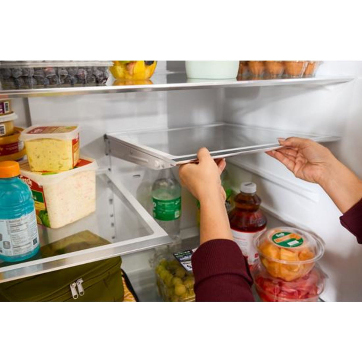 Whirlpool 36-Inch French Door Refrigerator with In-Door Water and Ice ...