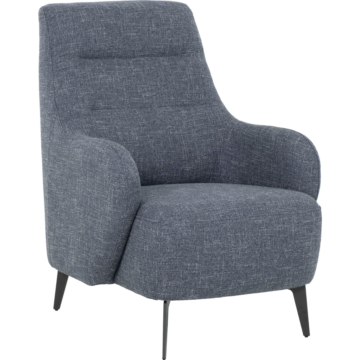 Telma Accent Chair Allure Blue Dufresne Furniture and Appliances