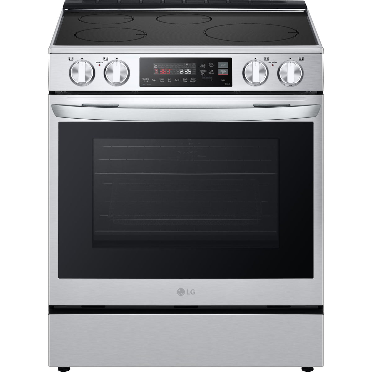 LG Induction Range (LSIL6334F) Stainless Steel Dufresne Furniture and Appliances