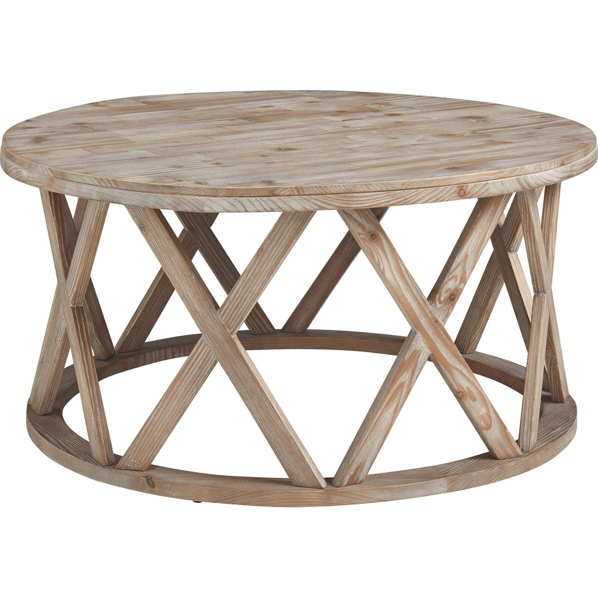 Glasslore Coffee Table Wood Dufresne Furniture and Appliances