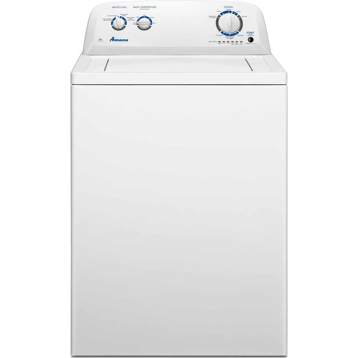 Amana Top Load Washer (NTW4516FW) White Dufresne Furniture and