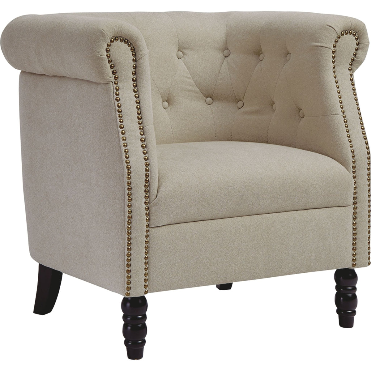 Jacquelyne Accent Chair Natural Dufresne Furniture and Appliances