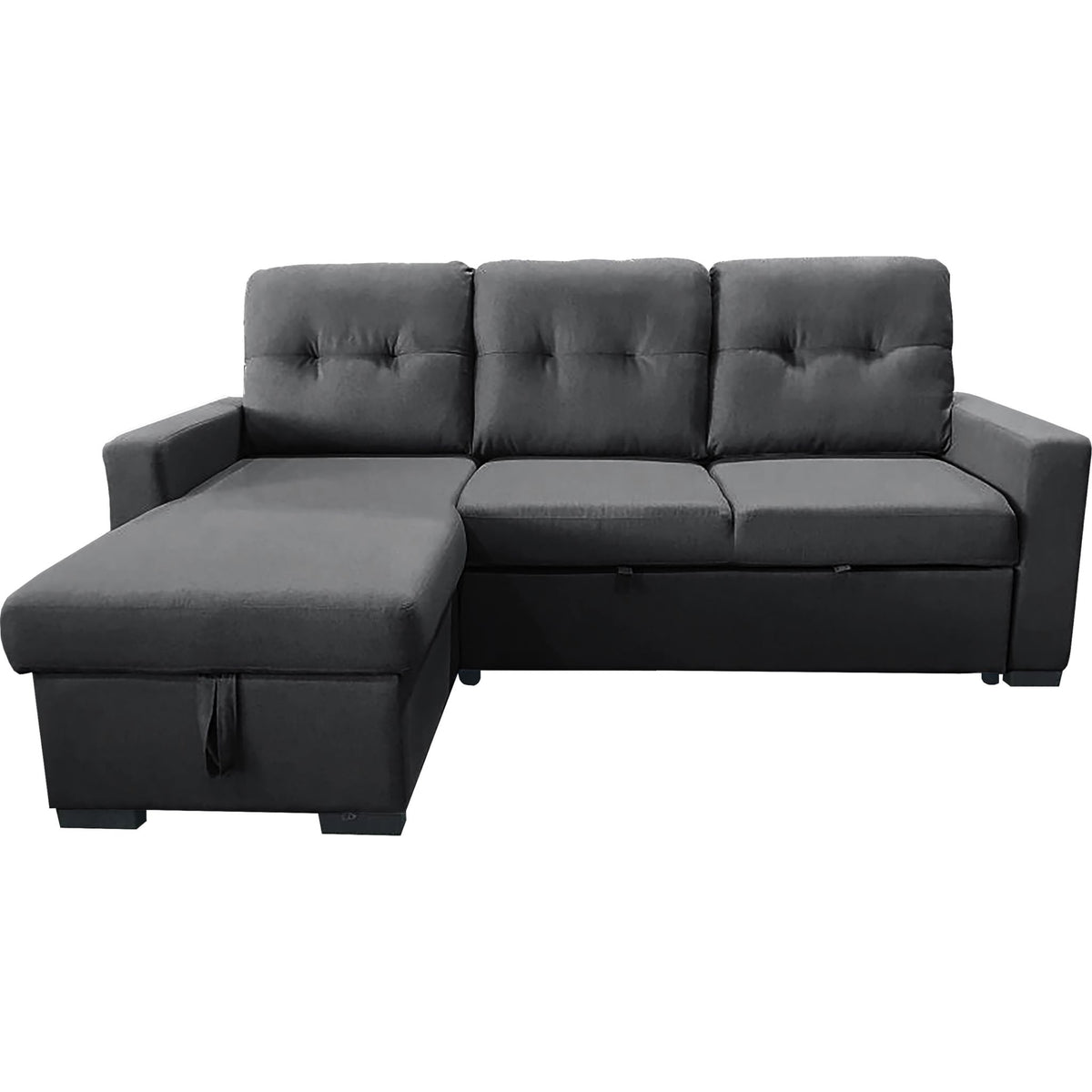 Safia Media Sleeper - Tulli Slate | Dufresne Furniture and Appliances