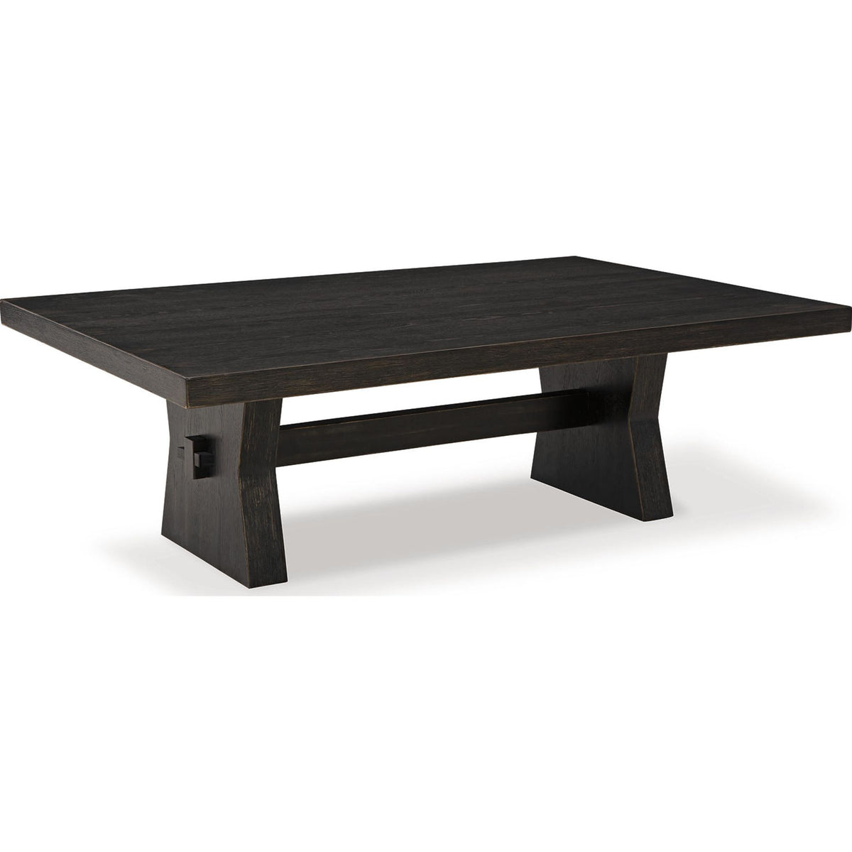 Galliden Coffee Table Black Dufresne Furniture and Appliances