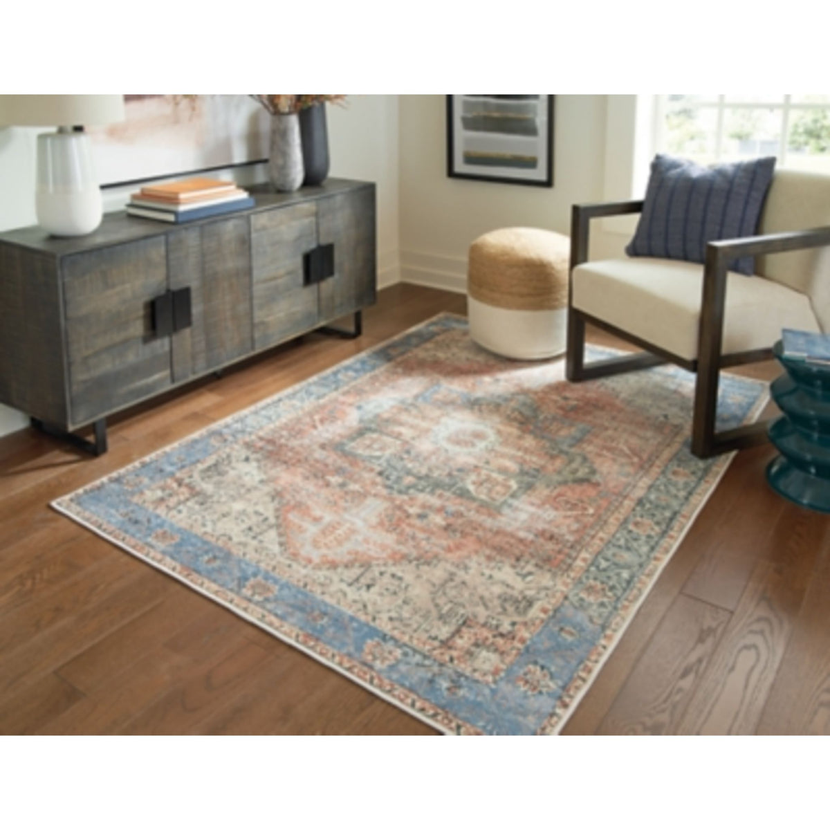 Hartton Area Rug 5'x7' Dufresne Furniture and Appliances