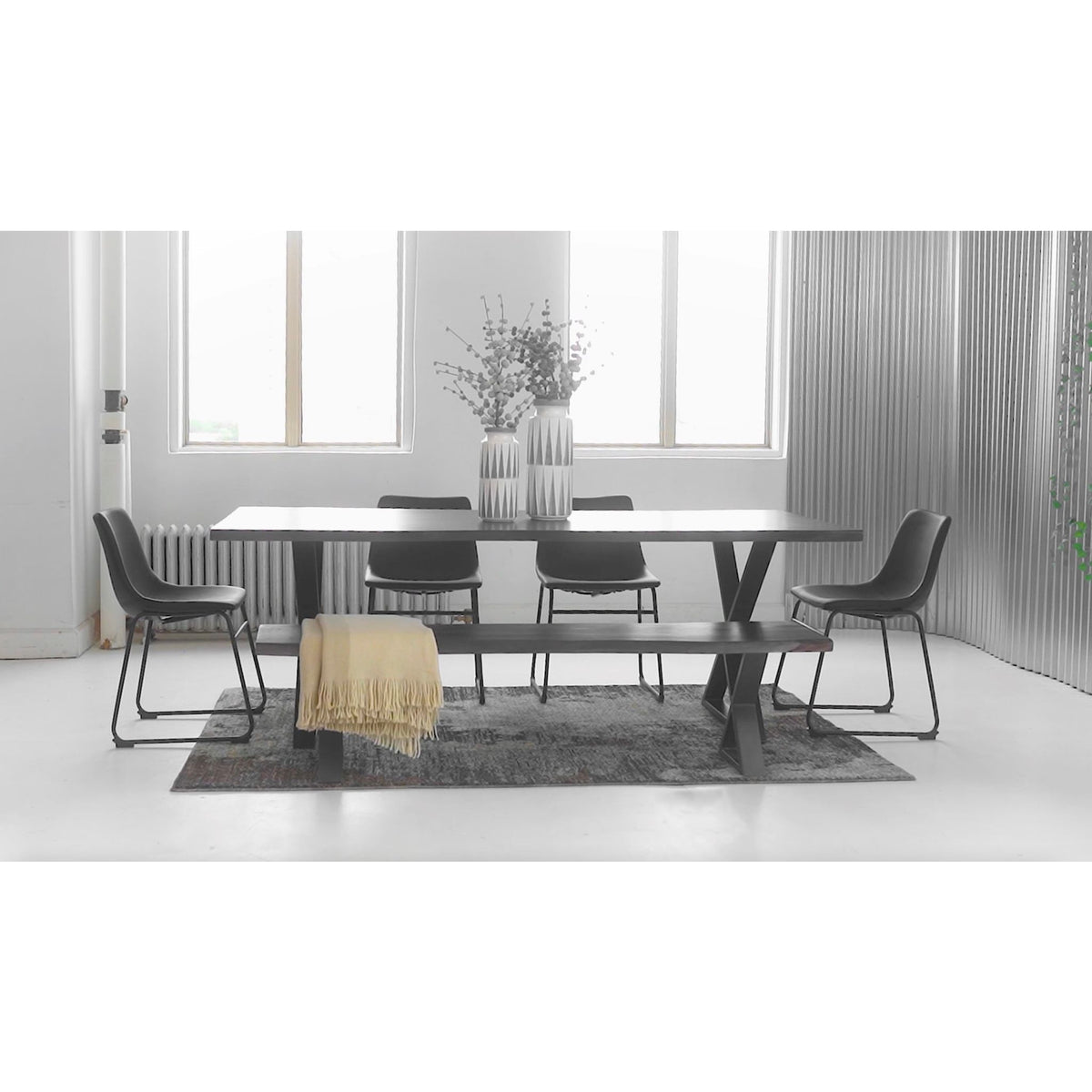 Oxford 84" Table Casual Dining Dufresne Furniture and Appliances