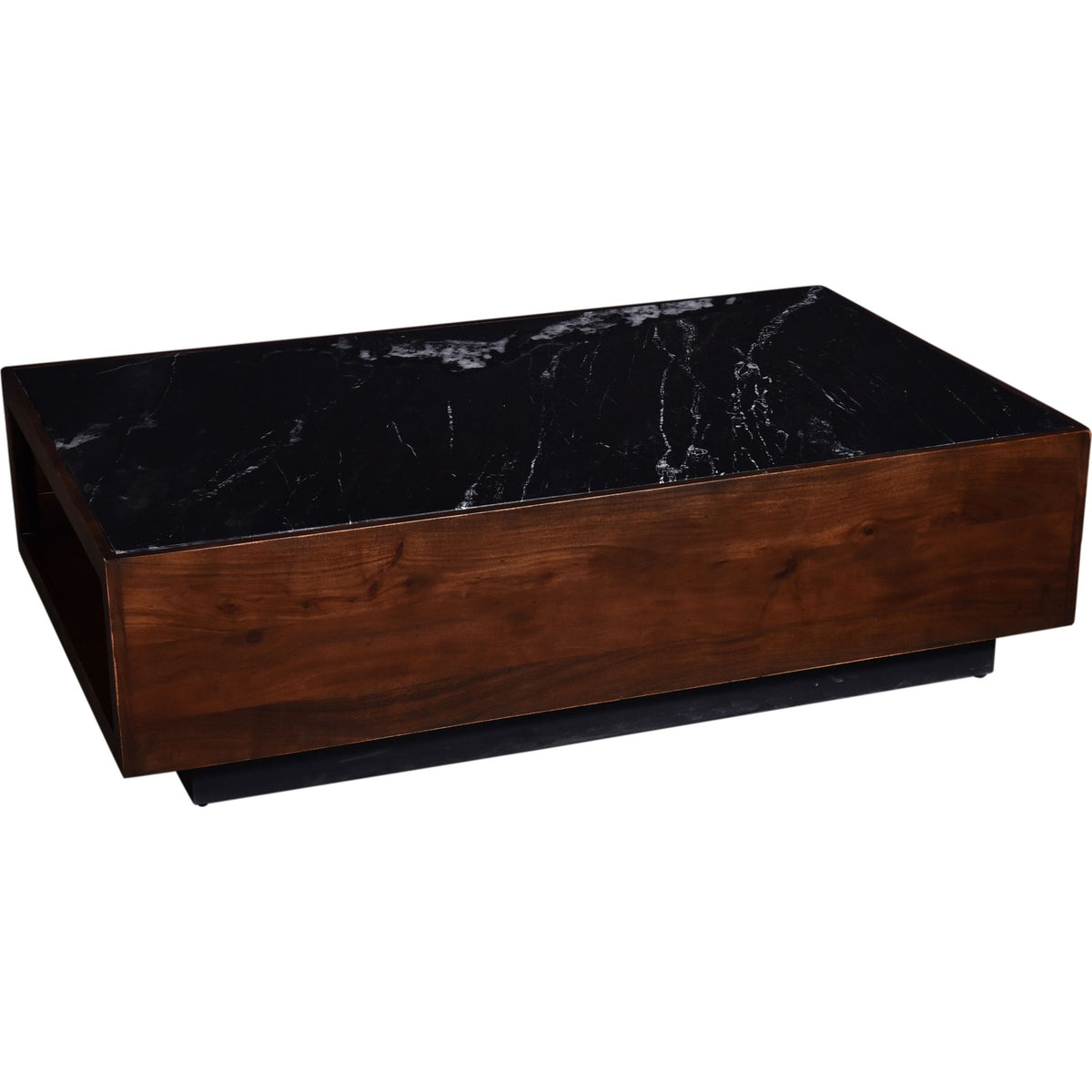 Ishani Coffee Table Royal Brownblack Marble Dufresne Furniture And Appliances 0820