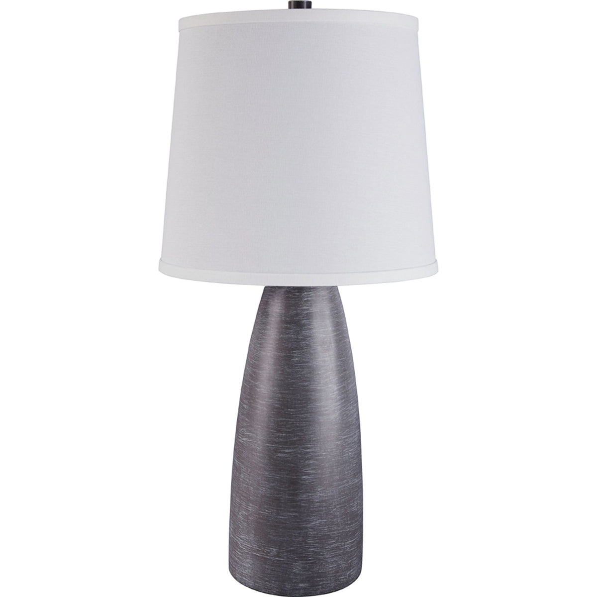 Large grey store table lamp