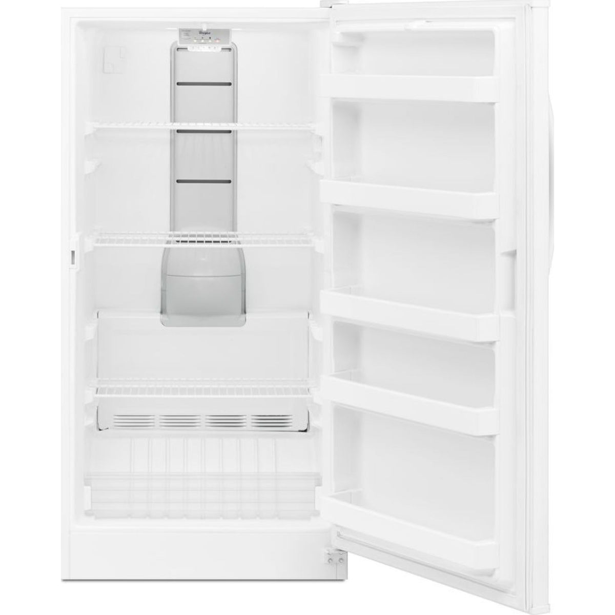 Whirlpool Upright Freezer (WZF56R16DW) White Dufresne Furniture and Appliances