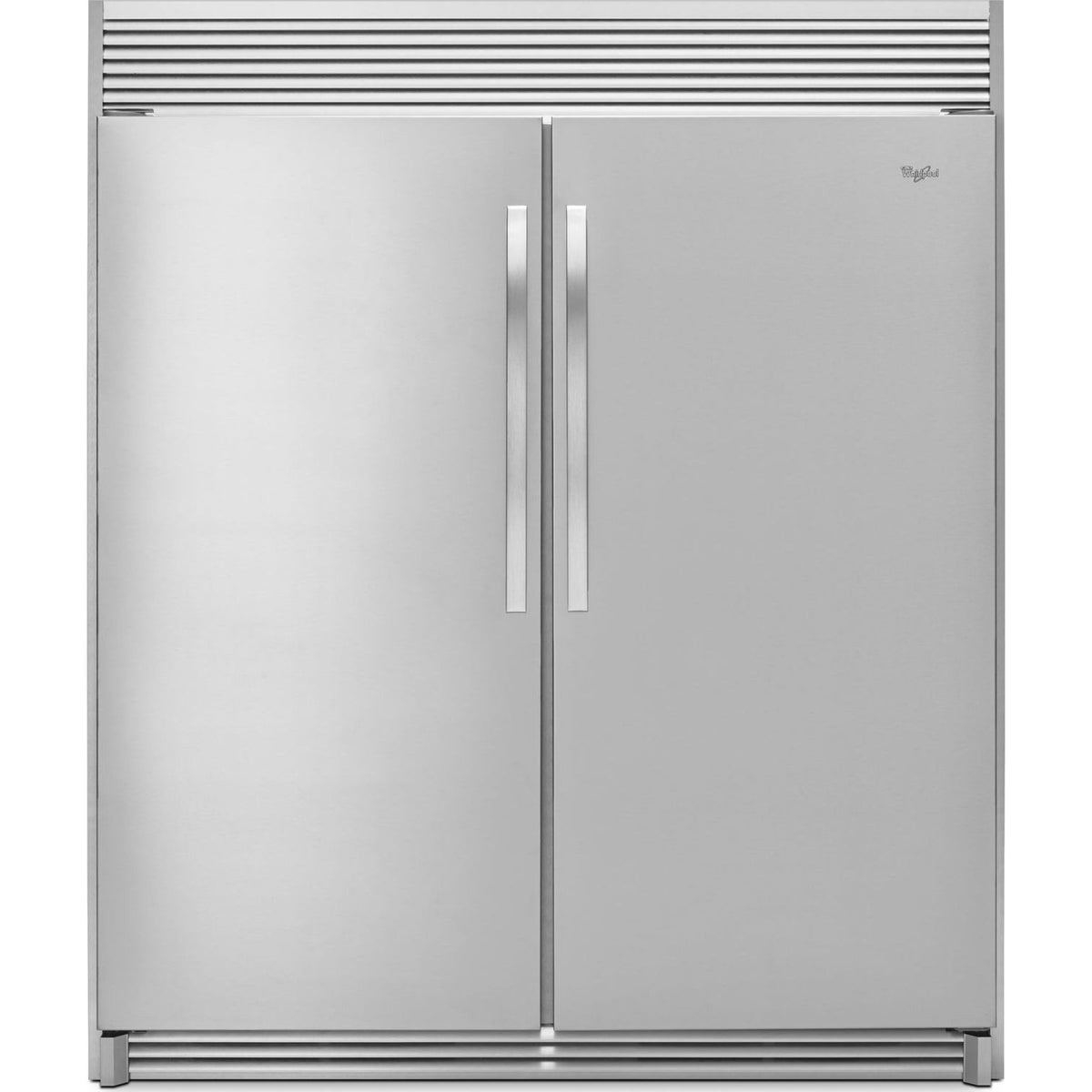 Whirlpool All Fridge (WSR57R18DM) Monochromatic Stainless Steel