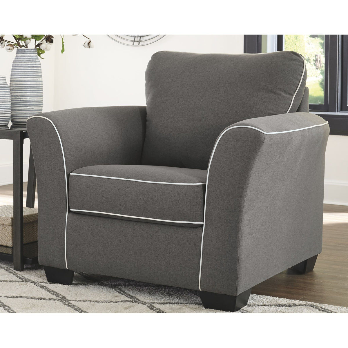 Domani Chair Charcoal Dufresne Furniture and Appliances