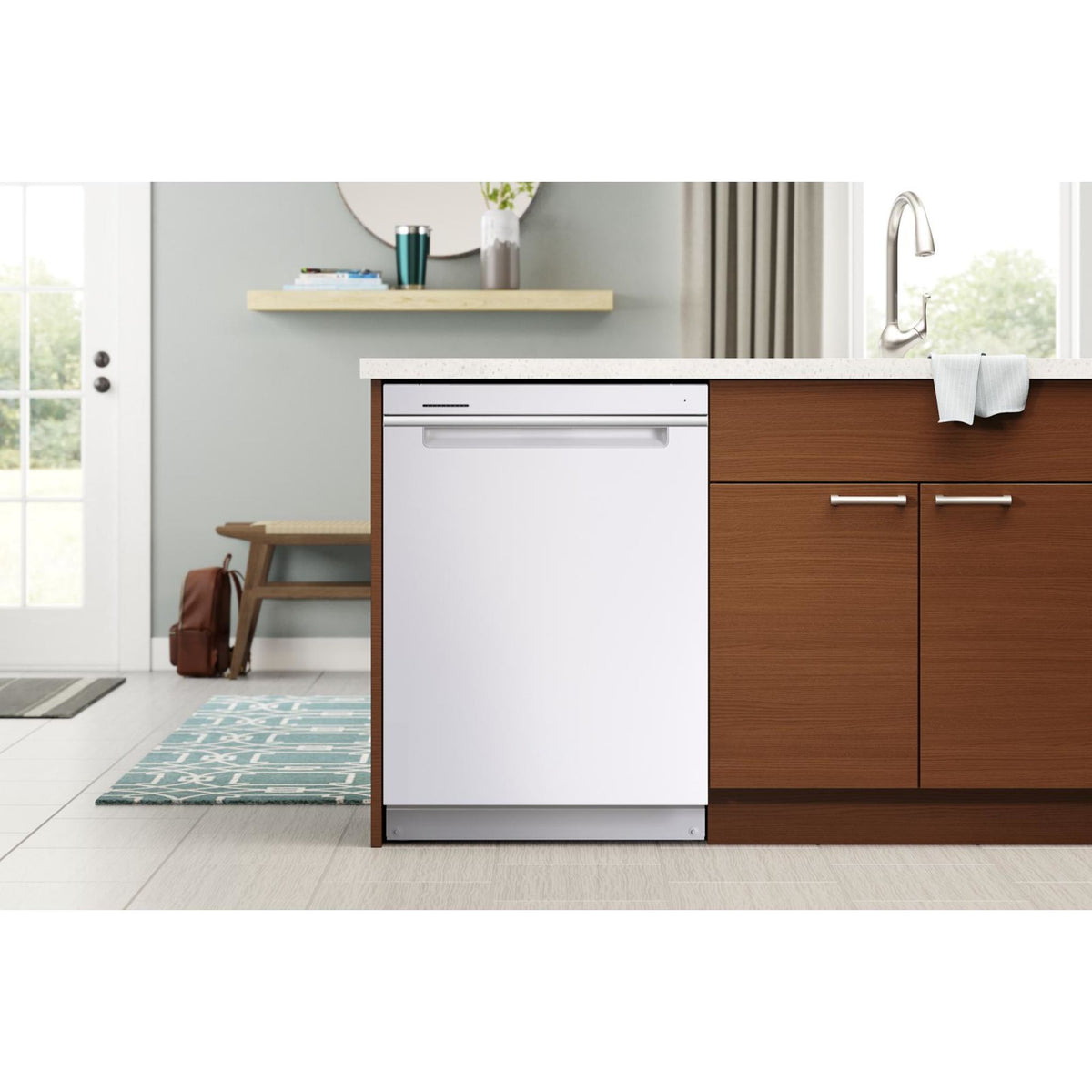 Whirlpool Dishwasher Stainless Steel Tub (WDTA50SAKW) White Dufresne