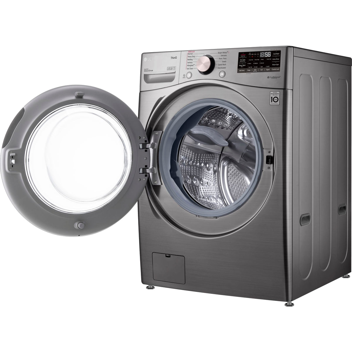 LG Front Load Washer (WM3850HVA) Graphite Steel Dufresne Furniture