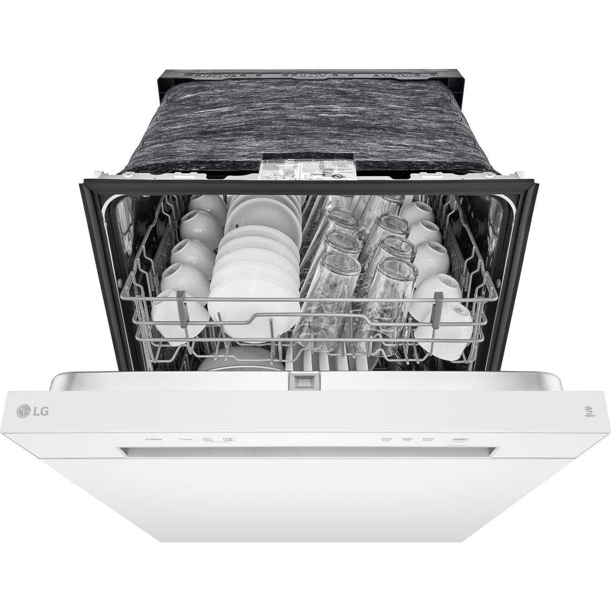 LG Dishwasher (LDFC2423W) White Dufresne Furniture and Appliances