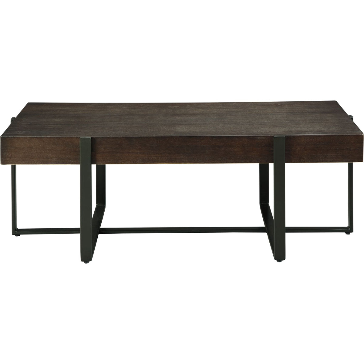 Halifax Coffee Table Dark Brown Dufresne Furniture and Appliances