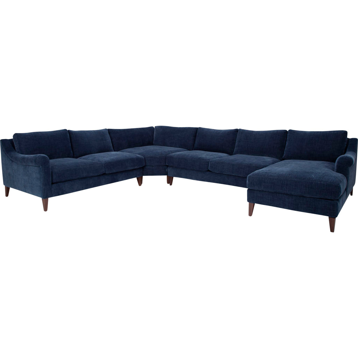 Hertz 4 Piece Sectional with Chaise Dufresne Furniture and Appliances