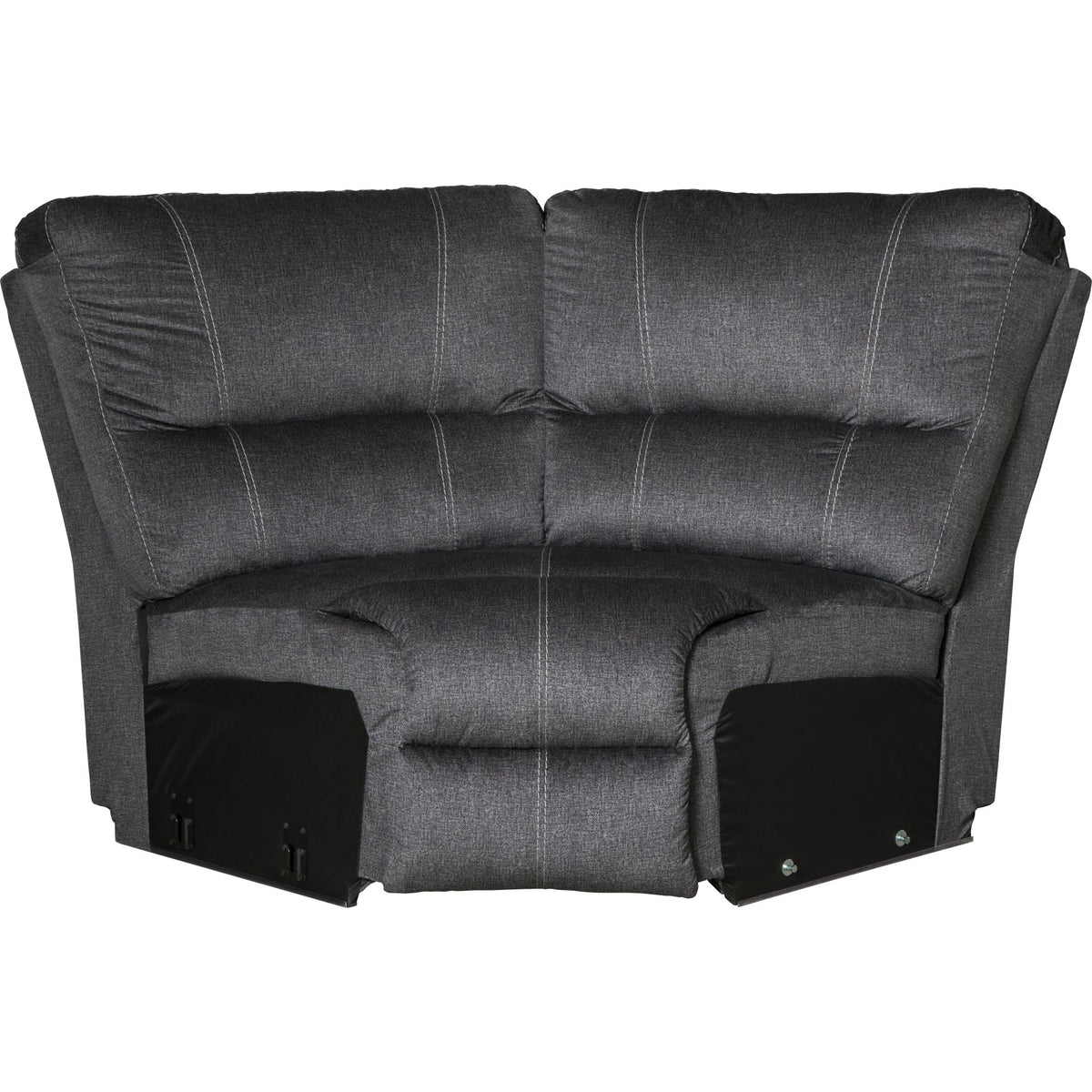 Urbino charcoal reclining deals sectional