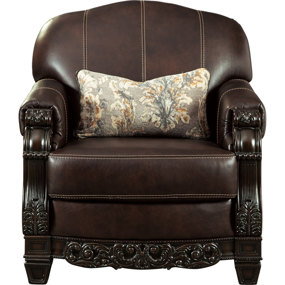 Embrook Chair Chocolate Dufresne Furniture and Appliances