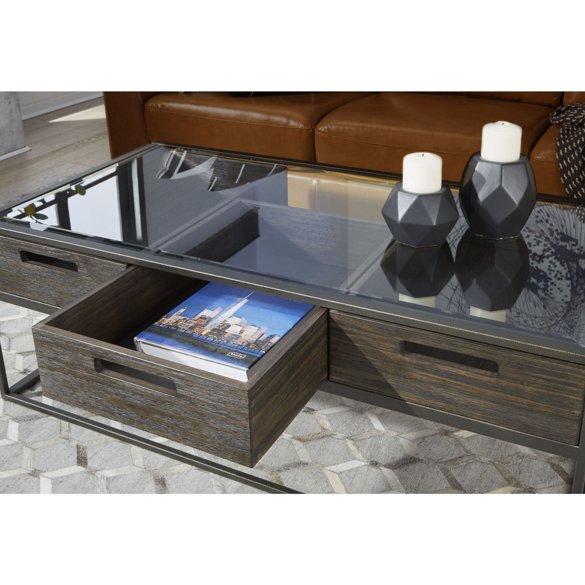 Bradley Coffee Table Double Fudge Dufresne Furniture and Appliances