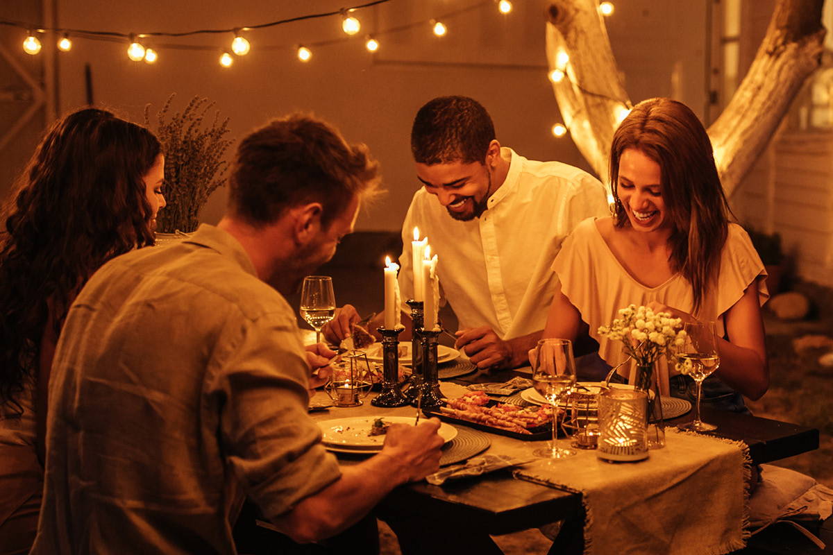 hosting a covid-safe small gathering | Dufresne Furniture and Appliances