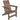 Emmeline Outdoor Adirondack Chair - Brown