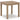 Hallow Creek Outdoor End Table - Driftwood