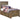 Trinell Bed with 2 Drawer Storage - Brown