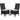 Beachcroft Outdoor Chair with Cushion (set of 2) - Black/Light Gray