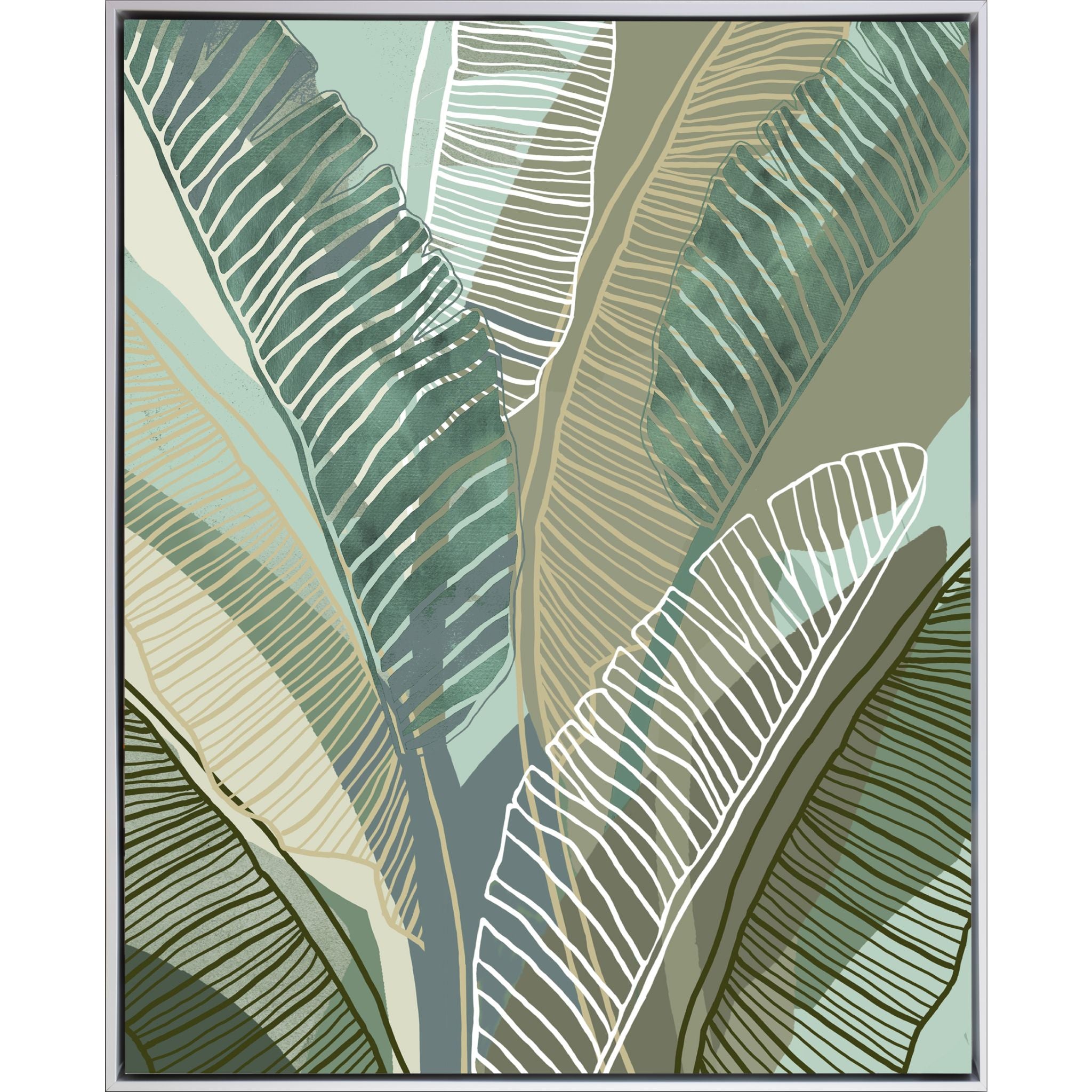 Tropical Botanical II Canvas 30.00" x 24.00"