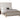 Ellesmere Full Panel Bed - Champagne/White