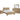Hyanna 6 Piece Queen Bedroom - Tan