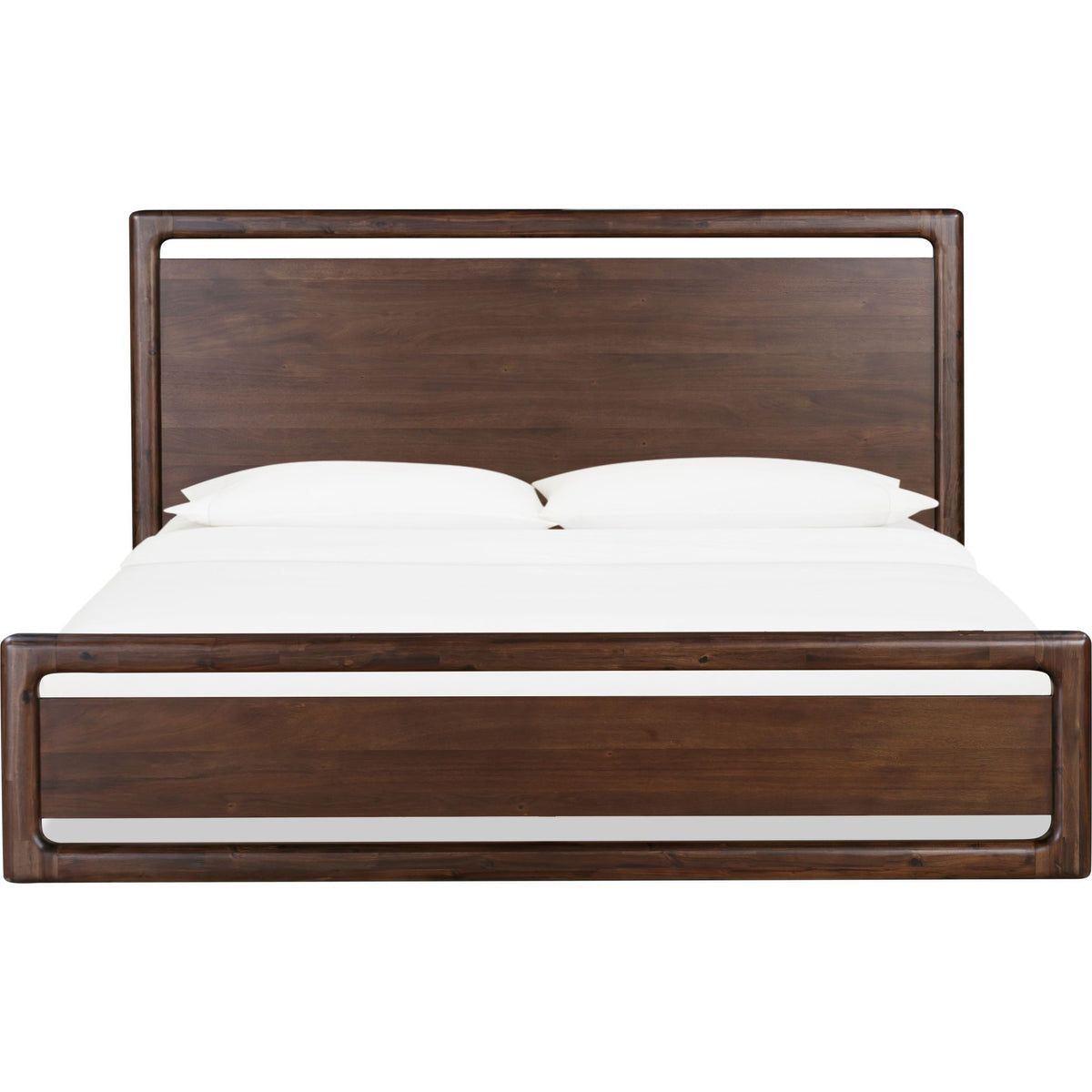 Sol Queen Platform Bed - Brown Spice | Dufresne Furniture and Appliances