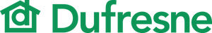 Brand logo of Dufresne Furniture in Green colour