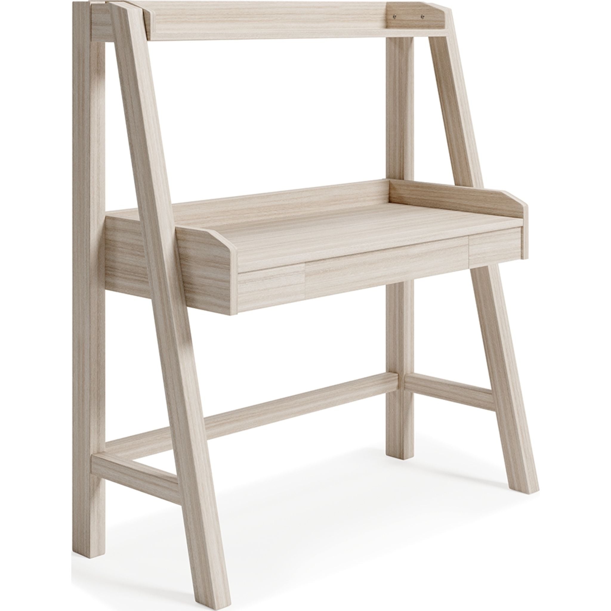 Blariden Desk & Hutch - Natural