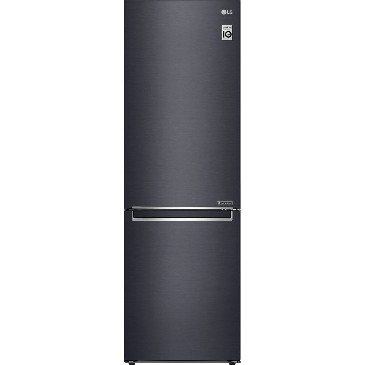 LG Bottom Mount Fridge (LBNC12241P) Black Stainless Dufresne Furniture and Appliances