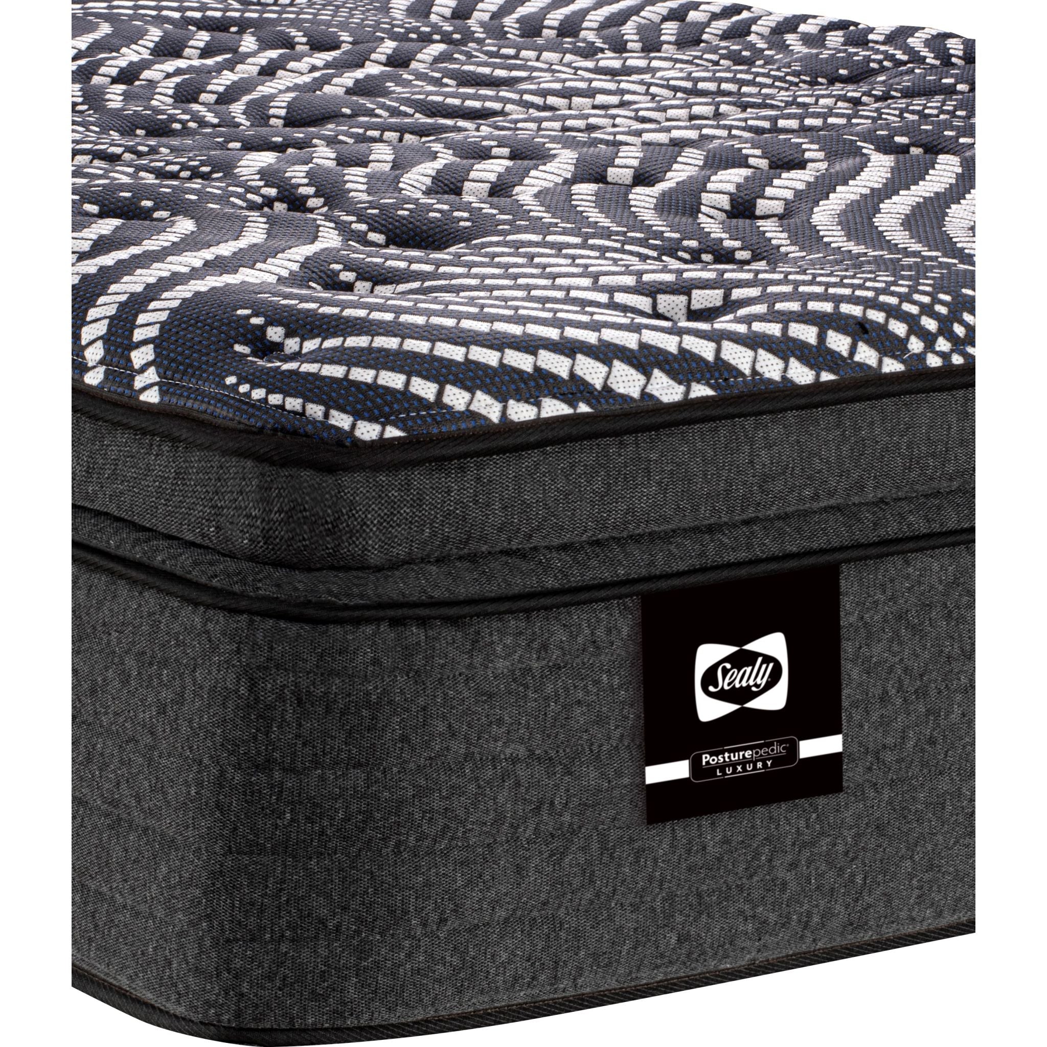 Sealy Posturepedic® Lux Hybrid Bai Plush Euro Pillow Top 15.5 inch