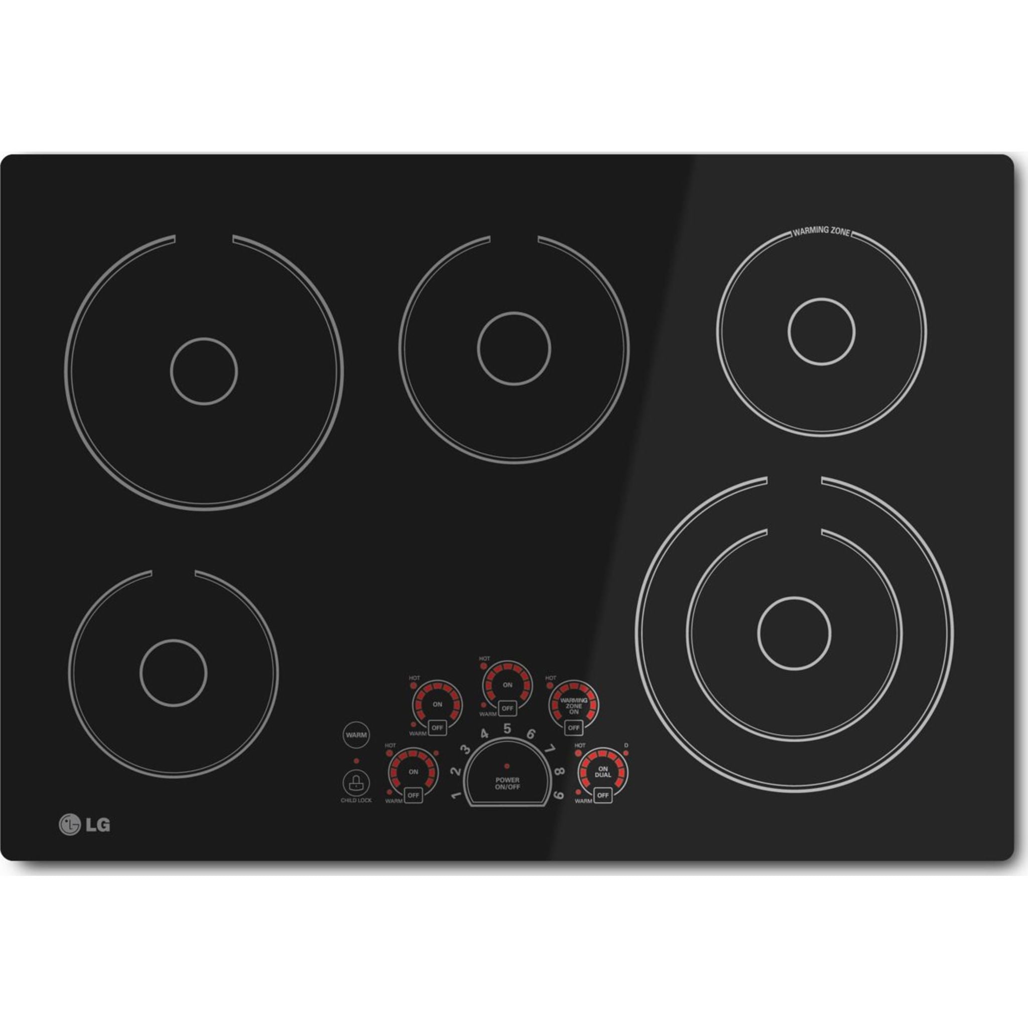 LG 30" Cooktop (LCE3010SB) - Black