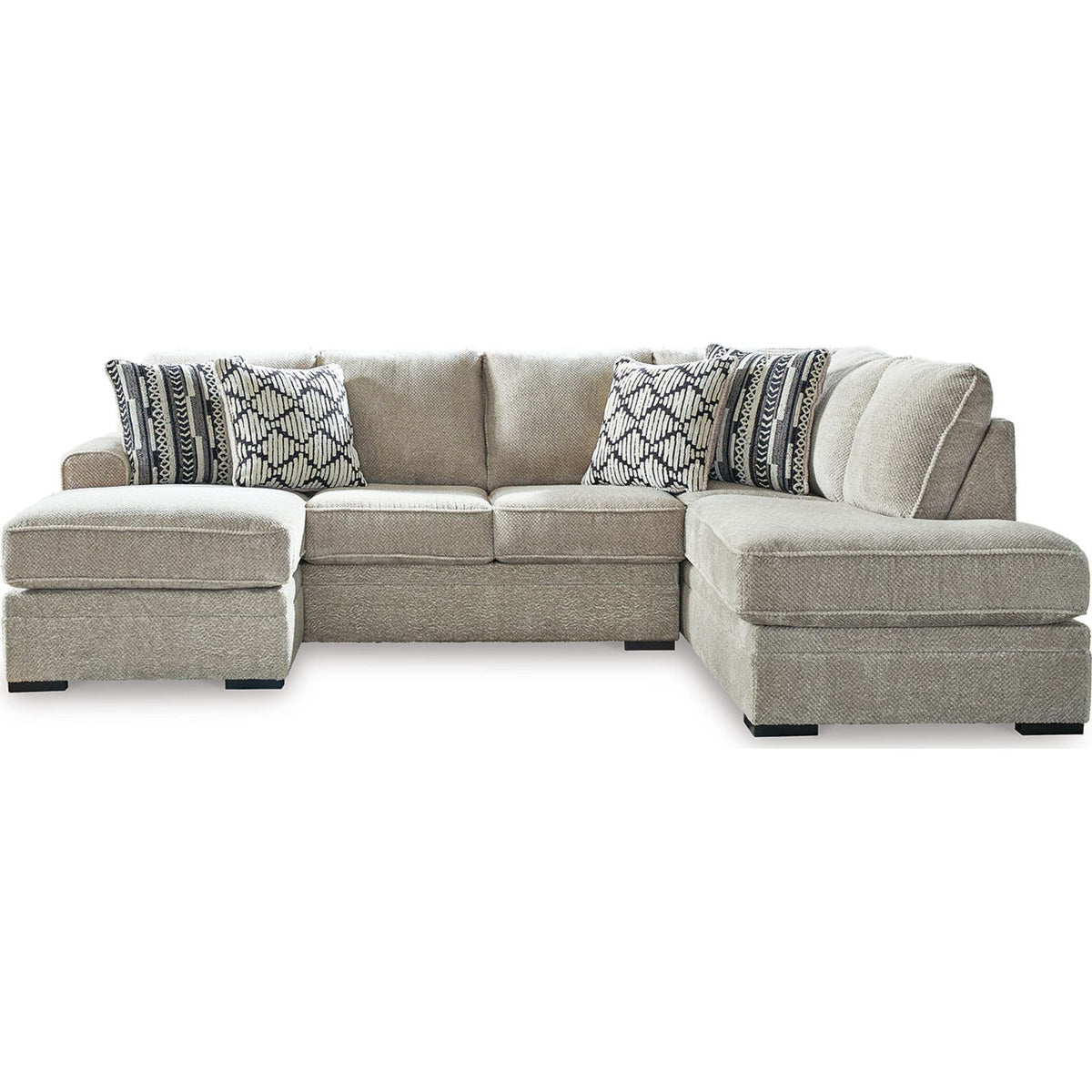 Calnita 2 Piece Sectional with Chaise| Dufresne Furniture and Appliances