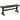 Stormy Ridge Dining Bench - Chicory/Slate Black - (STOBL295K)