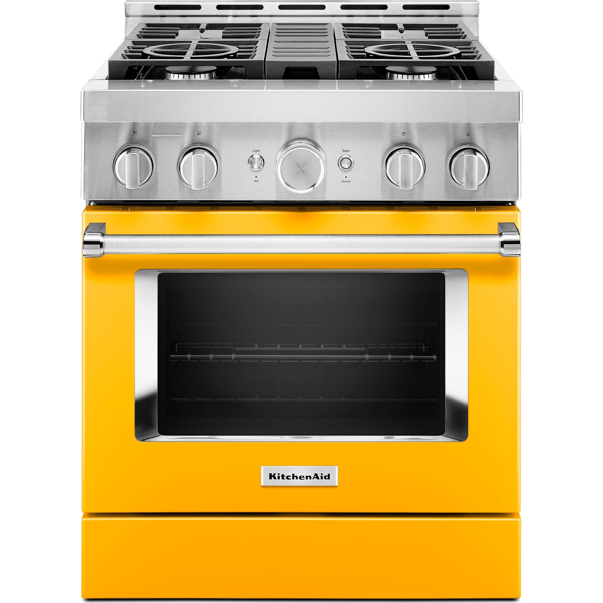 KitchenAid Gas Range (KFGC500JYP) - Yellow Pepper