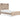 Senniberg Queen Panel Bed - Light Brown/White