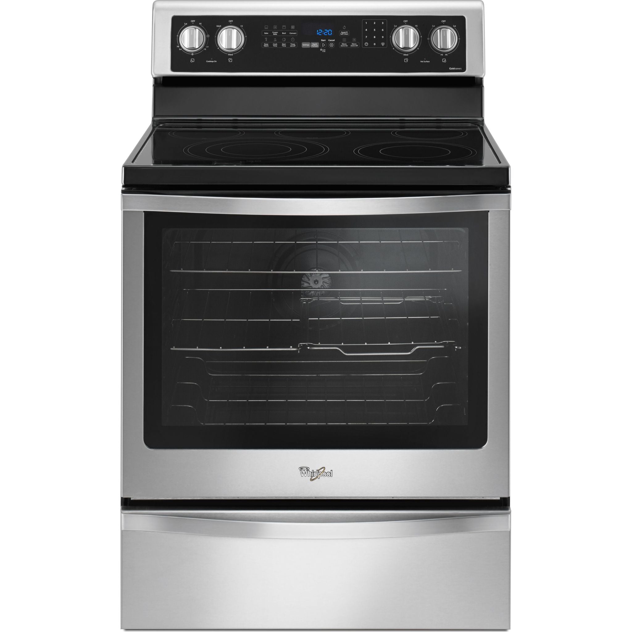 Whirlpool True Convection Range (YWFE745H0FS) - Stainless Steel