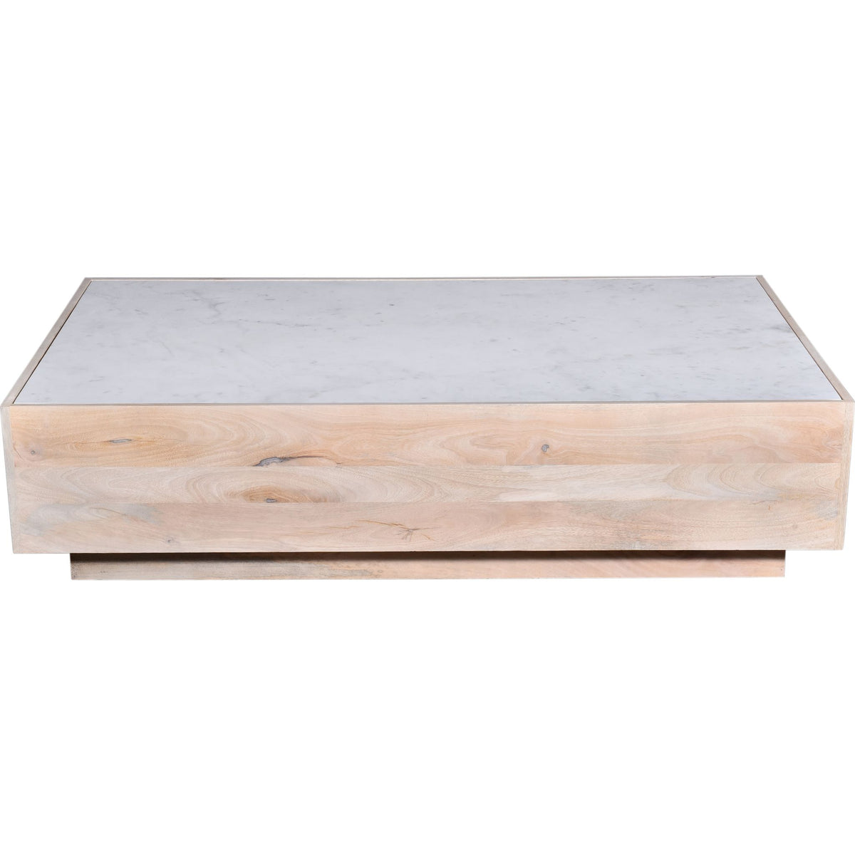 Avani Coffee Table White Marble Dufresne Furniture and Appliances