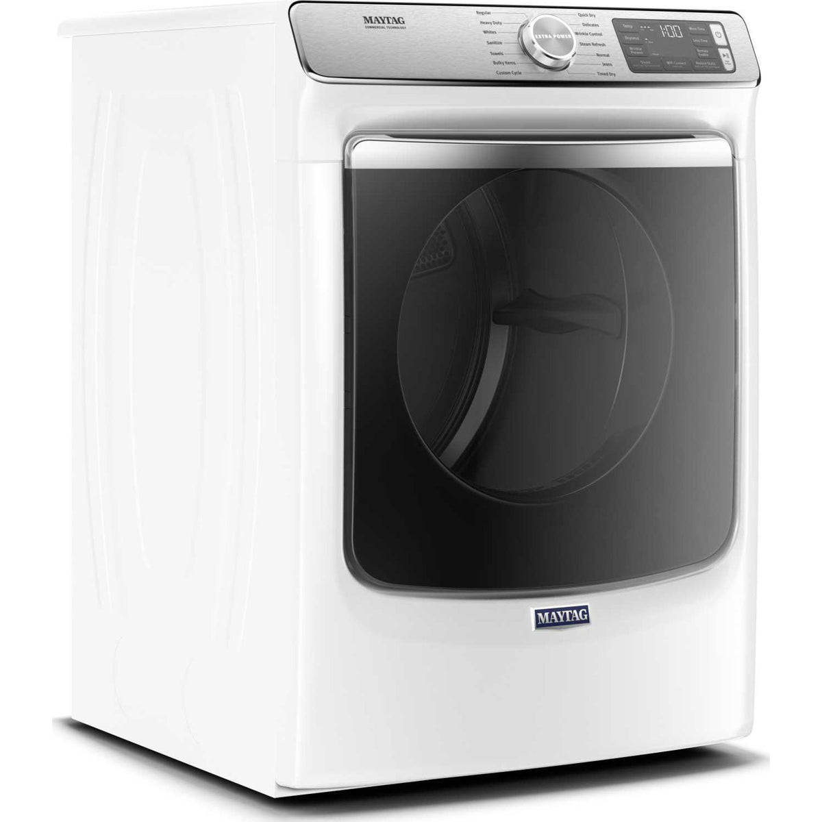 Maytag Dryer (YMED8630HW) - White | Dufresne Furniture and Appliances